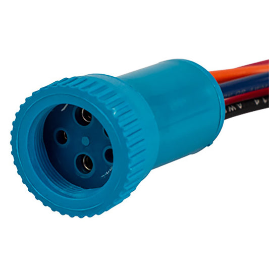 Bluewater 19mm Electronic Deutsch Connector w/5-Wire Pigtal - Nav/Anchor - 1' Lead [9057-4914-212]