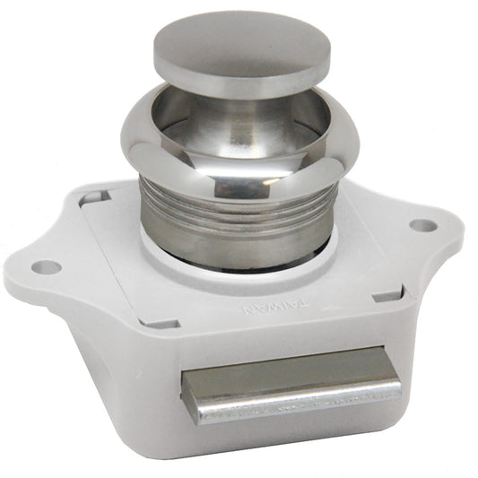 Sea-Dog Push Button Rim Latch - Stainless Steel/Plastic Housing [225300-1]