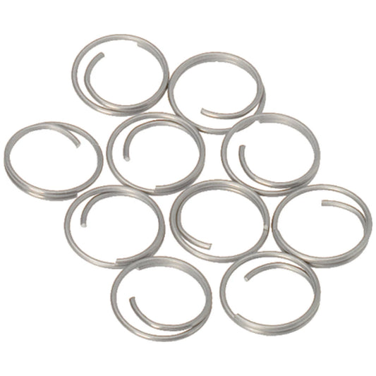 Barton Stainless Steel Large Split Rings - 14mm - 10-Pack [60191]