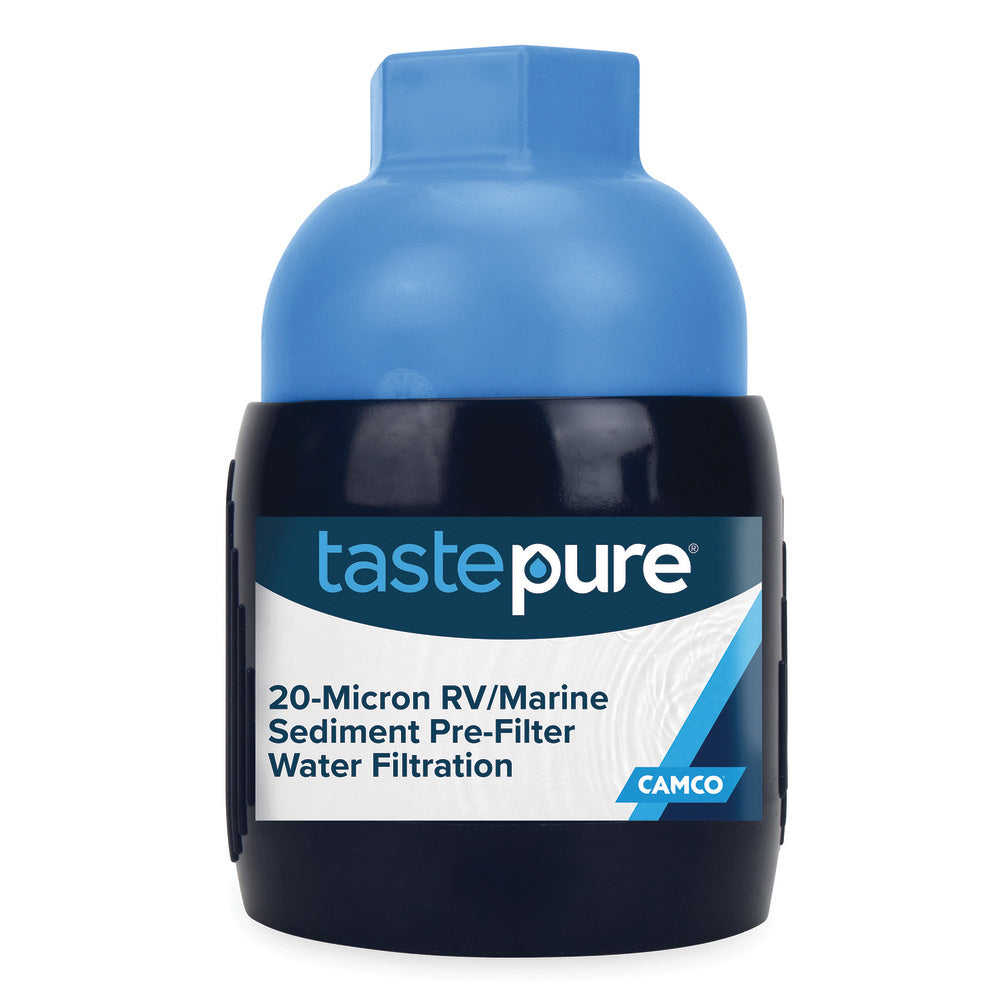 Camco Tastepure RV Sediment Pre-Filter Water Filtration [40048]