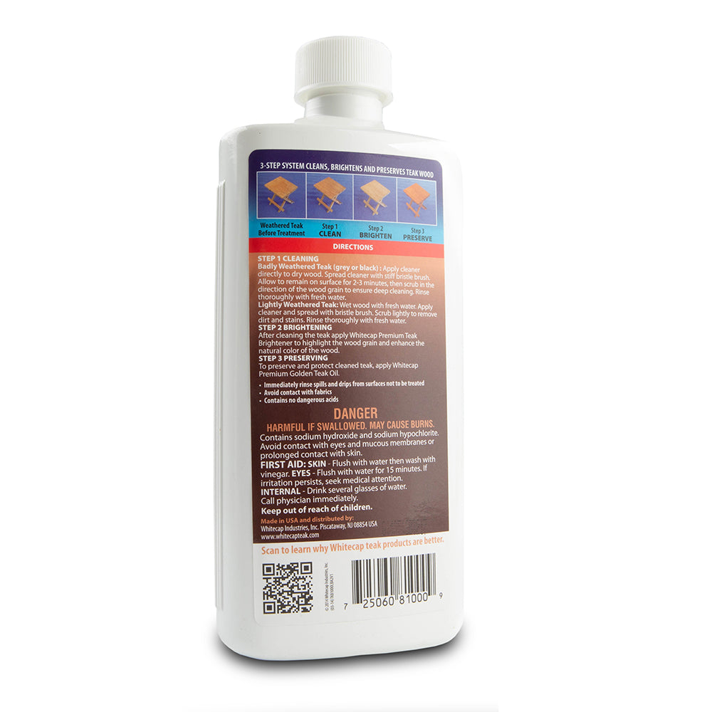 Whitecap Premium Teak Cleaning - 16oz [TK-81000]