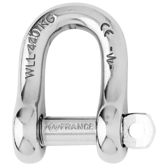 Wichard Captive Pin D Shackle - Diameter 6mm - 1/4" [01403]